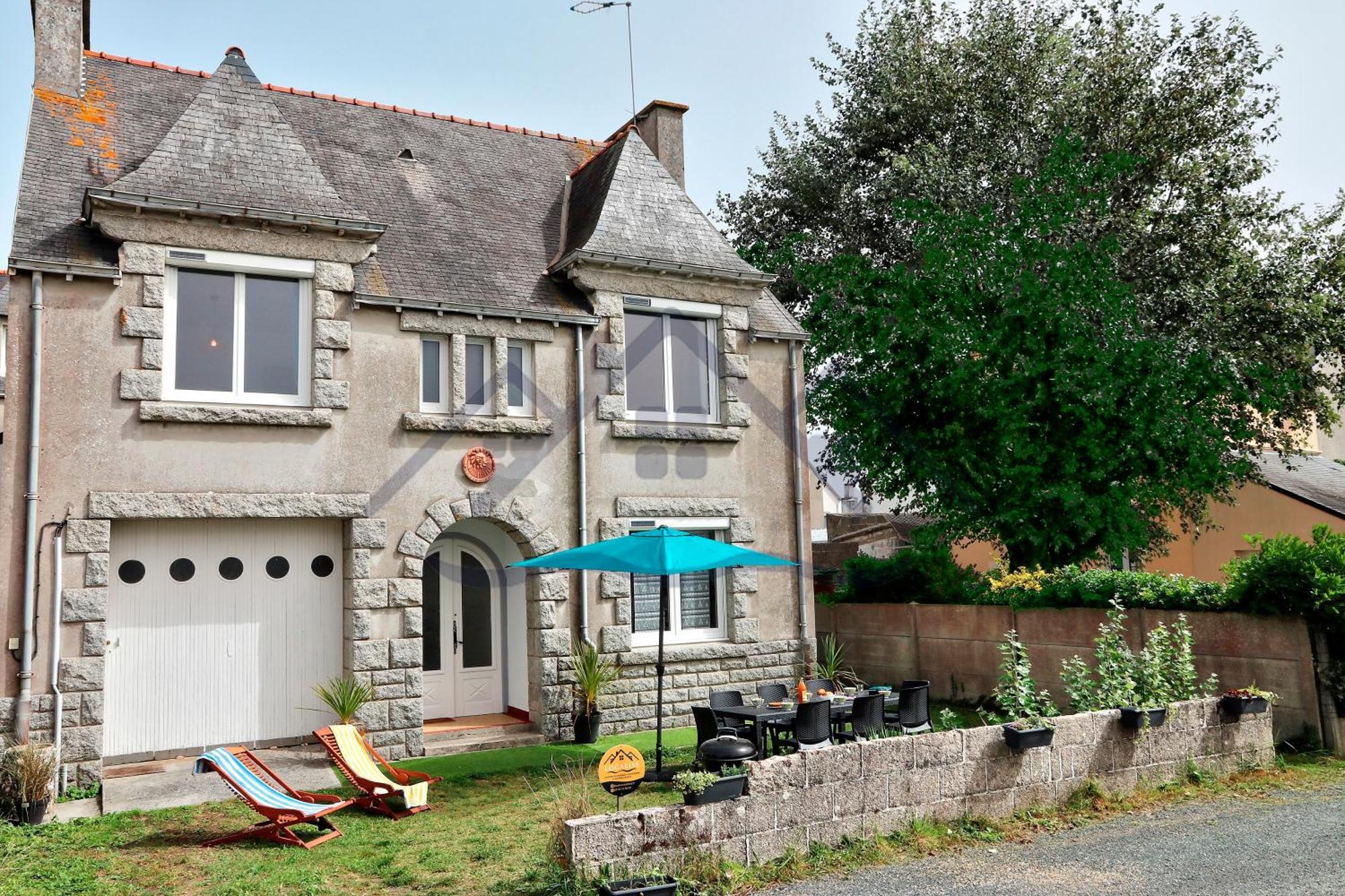 Localise - M8 - Ty Geoland - Maison A Deux Pas Du Centre Avec Jardin Au Guilvinec - Wifi Inclus - Animaux Bienvenus- Linge De Lit Inclus Екстер'єр фото