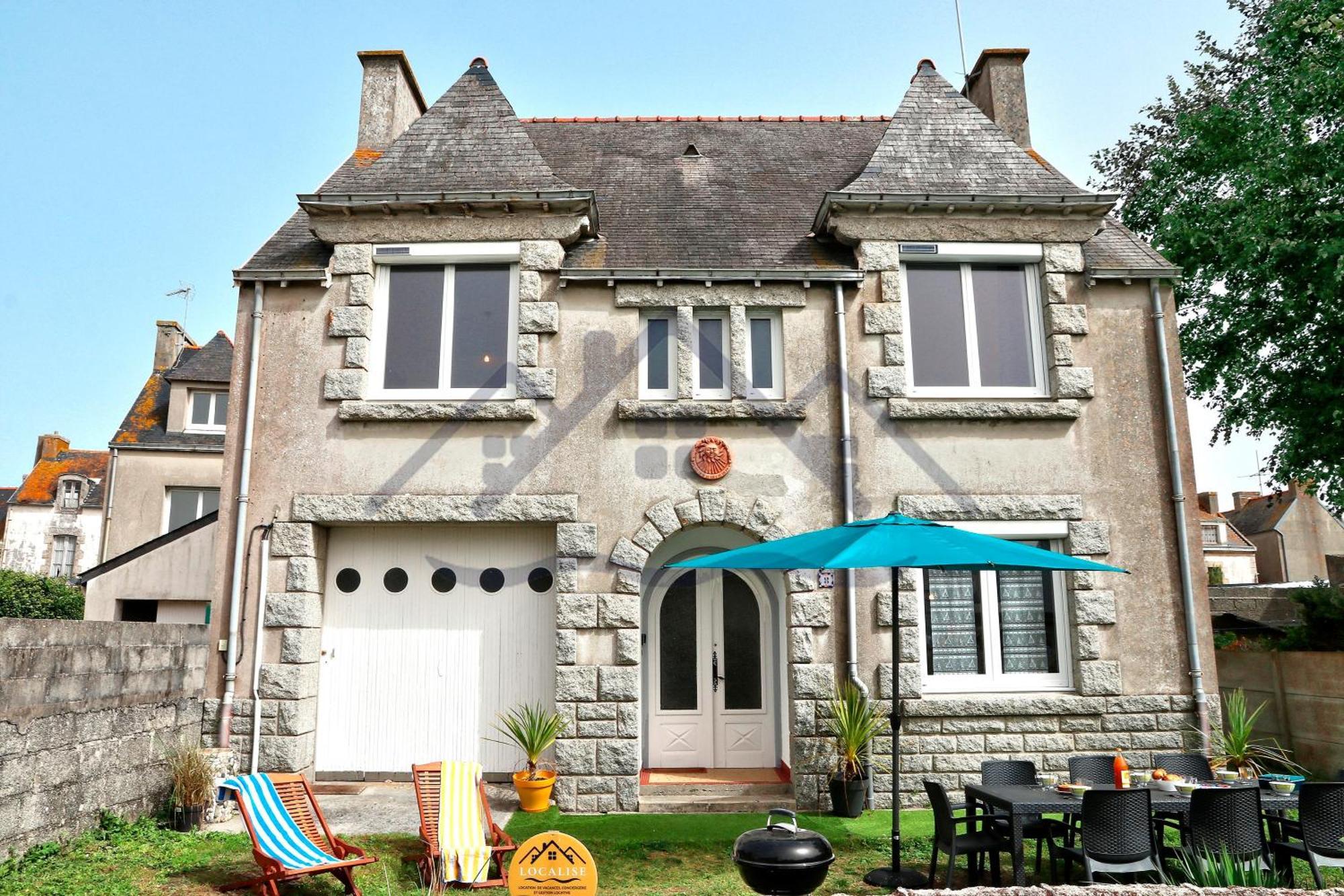 Localise - M8 - Ty Geoland - Maison A Deux Pas Du Centre Avec Jardin Au Guilvinec - Wifi Inclus - Animaux Bienvenus- Linge De Lit Inclus Екстер'єр фото